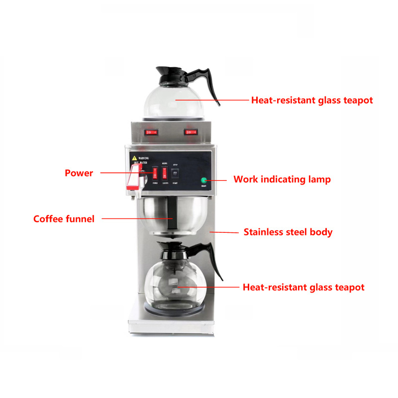 Shineho Drip Coffee Machine Portable k Cup Coffee Maker Snack And Coffee Vending Machines For Fast Food Equipment