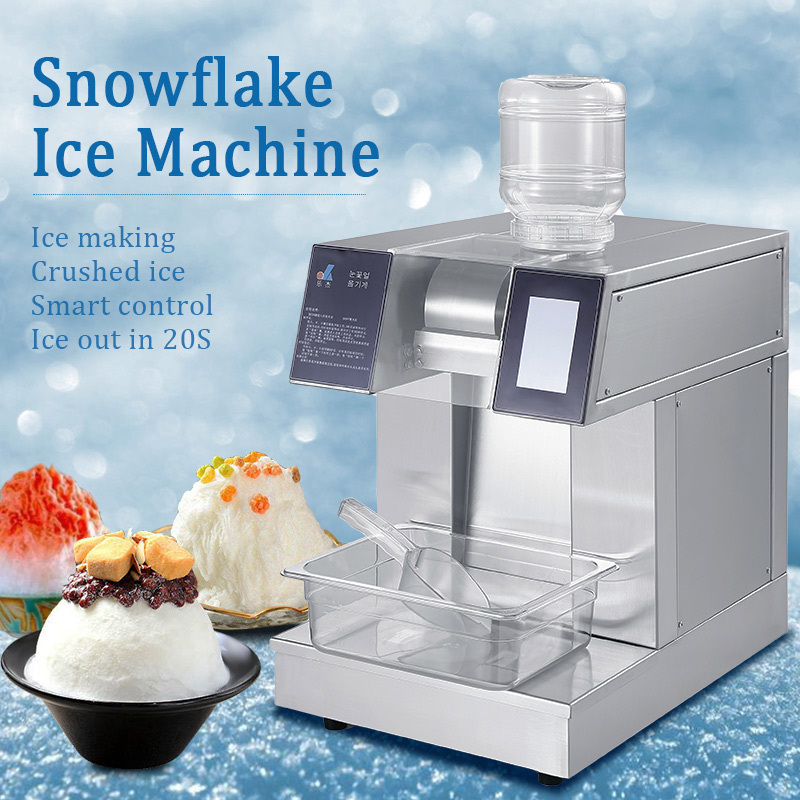 Factory Price Water Ice Popular Automatic Stainless Steel Milk Snow Bingsu Machine Korean Kakigori bingsu machine for sale