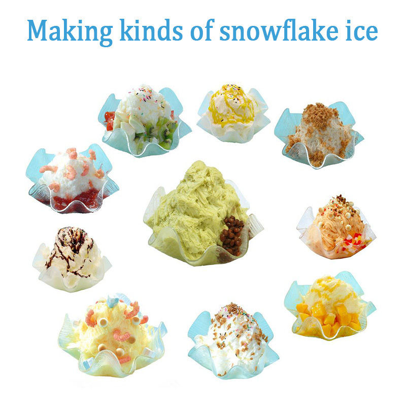 Factory Price Water Ice Popular Automatic Stainless Steel Milk Snow Bingsu Machine Korean Kakigori bingsu machine for sale