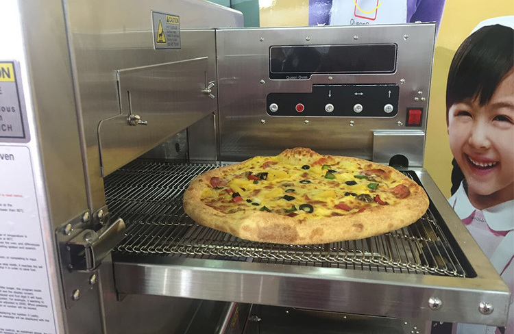 Shineho Fashion electric Conveyor Pizza Oven for Pizza Hut