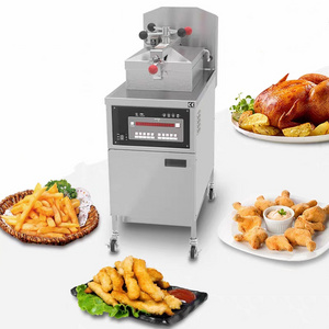 Industrial gas pressure fryer electric fast food deep fryer with oil filter henny penny fried chicken broast machine low price