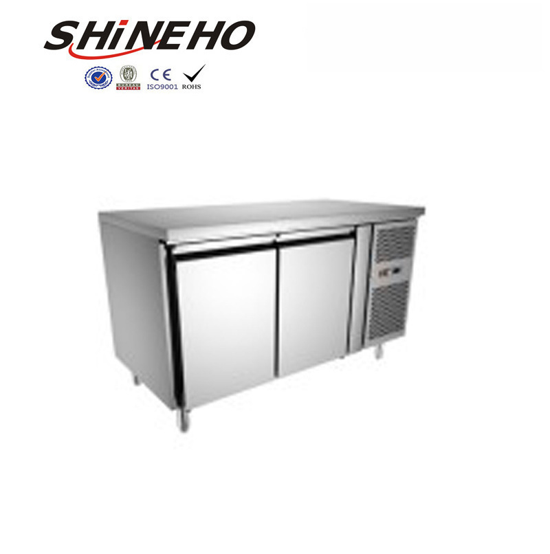 Manufacturer Commercial  4 Doors Refrigerator singleTemperature Freezer and Chiller China Steel Stainless