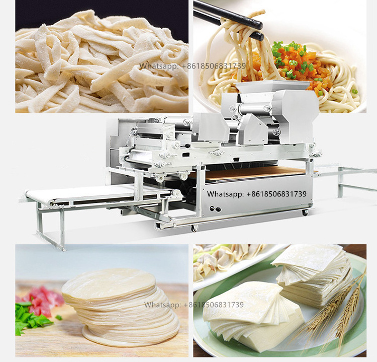 Electric Chinese Flat Rice Noodles Making Machine Commercial Fresh Rice Noodle Machine Hor Fun Noodles Production Line Machine