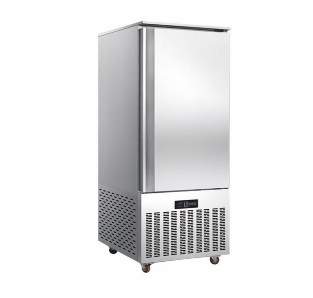 Shock Blast Chiller Commercial Cooler Quick Freezing Machine 10 Tray Small Air Cooling Blast Freezer Small Refrigeration Machine