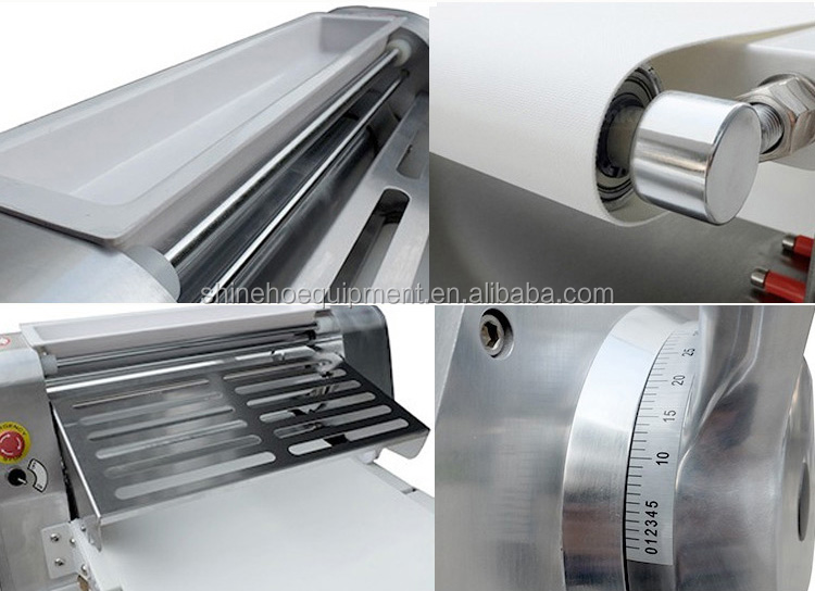 Shineho good quality Bakery Machinery Dough Sheeter electronic pizza dough roller sheeter