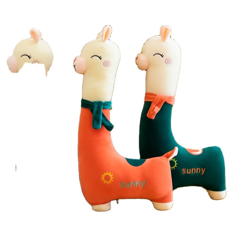 Customizable lovely soft alpaca plush toys loved by children