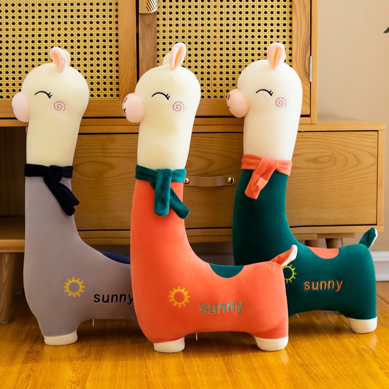 Customizable lovely soft alpaca plush toys loved by children