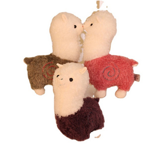 Customizable Toys Loved Children Pp Cotton Filled Soft And Cute Alpaca Plush Toy Joy Chen