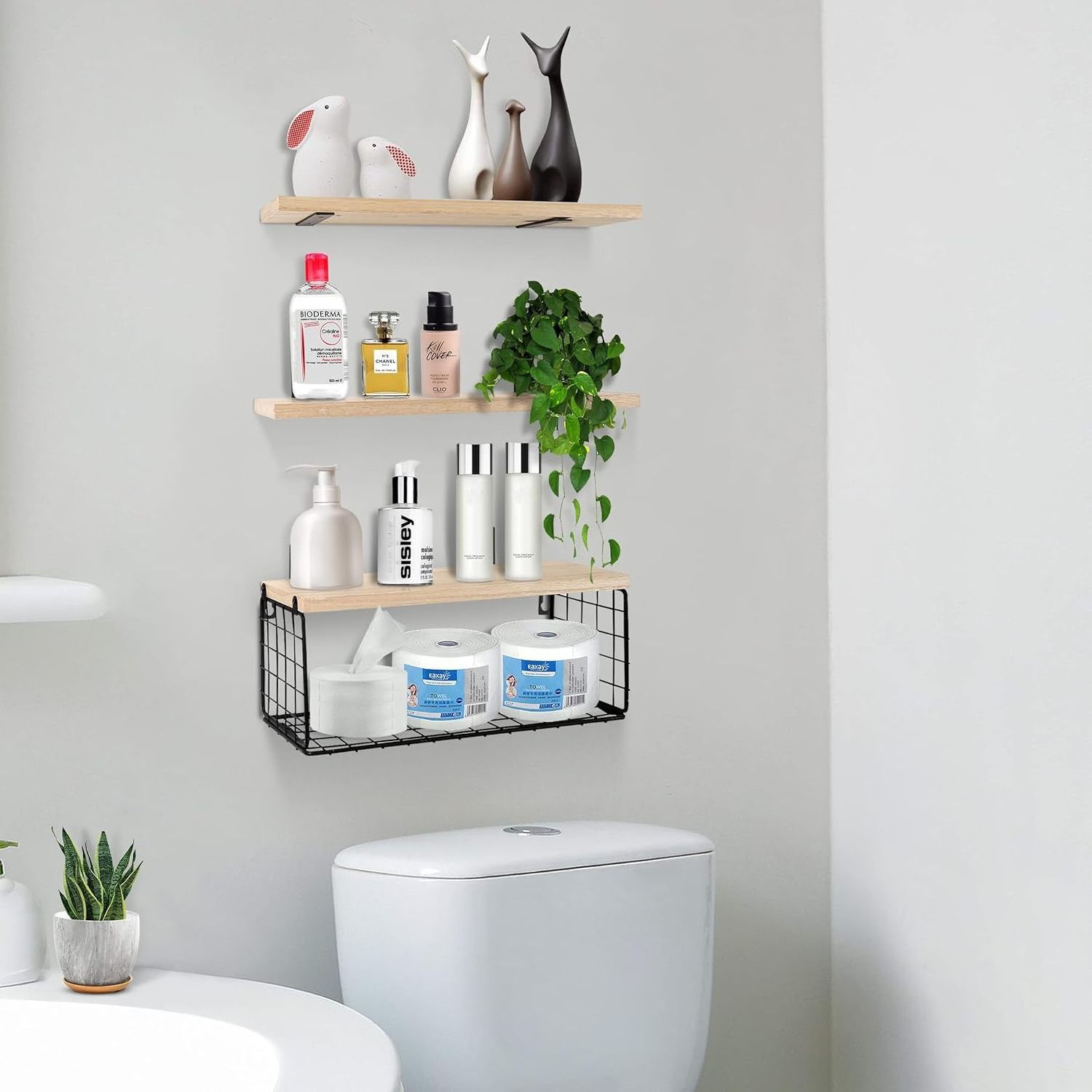 Floating Shelves Bathroom Wall Over Toilet Bathroom Shelf for Wall Decor Floating Shelves for Bedroom Wall Mounted