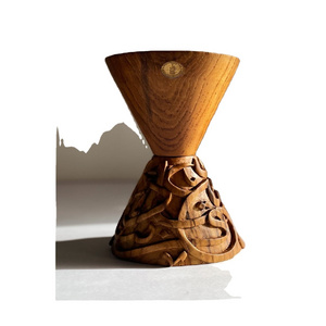 Wooden Handmade Incense Bakhoor Burner For Oud