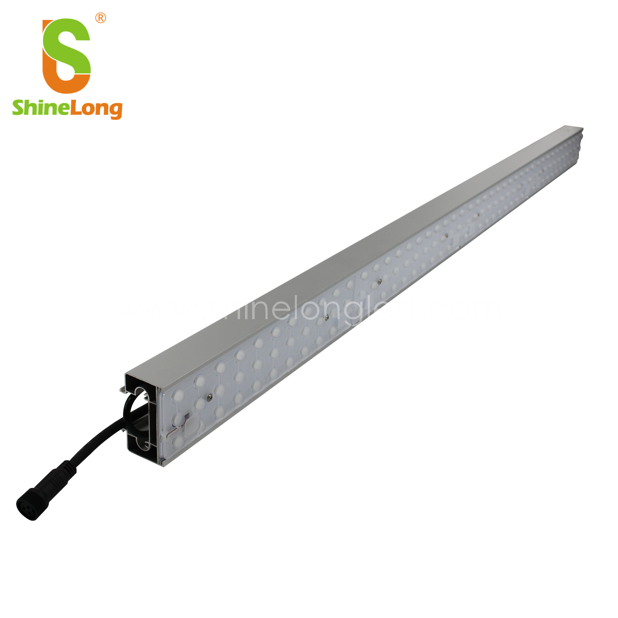 ShineLong 2023 indoor dimmable LED linear ceiling light for shopping mall