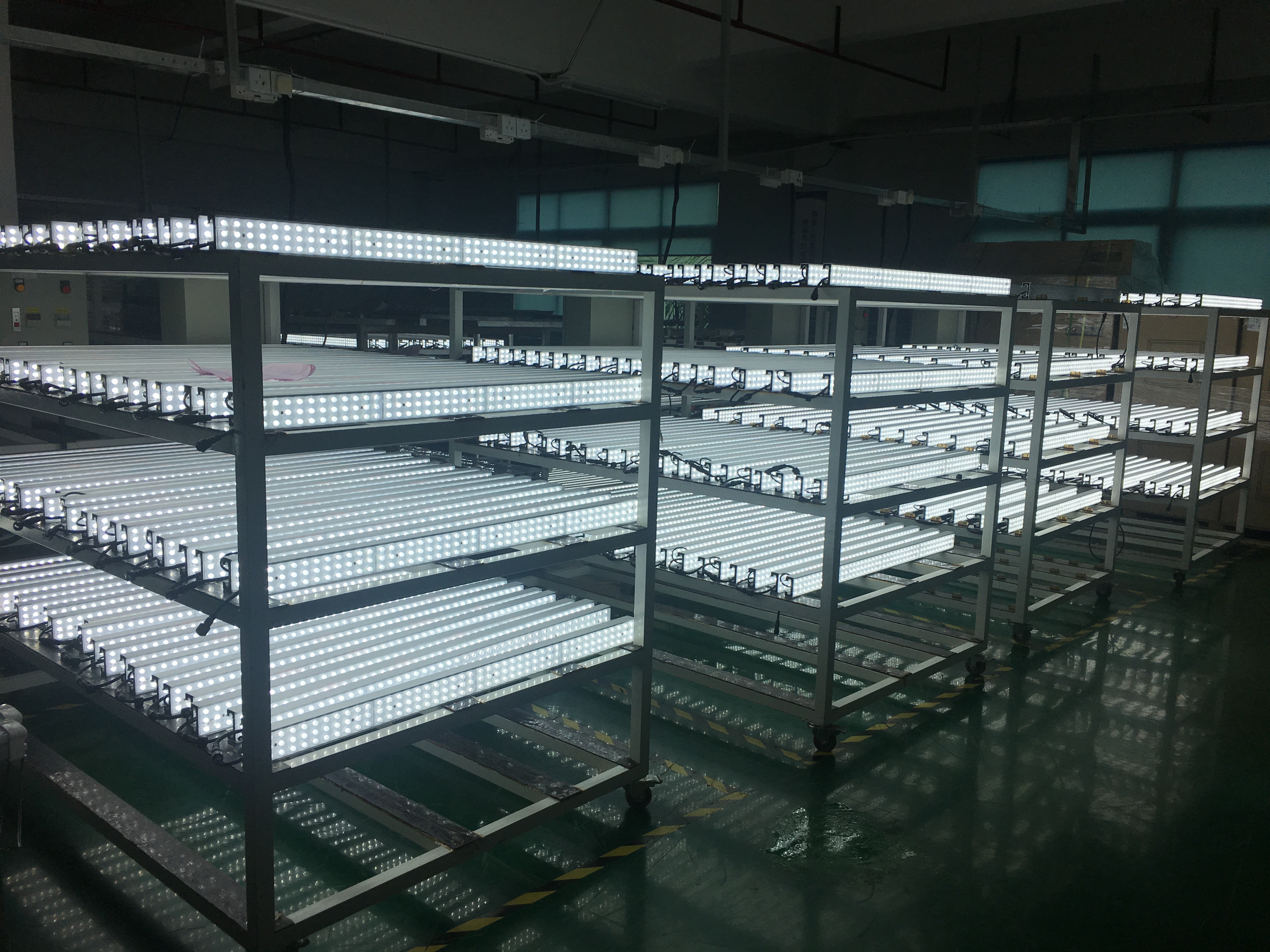 ShineLong 180lm/W led linear trunking light suspended linkable modular led linear light system