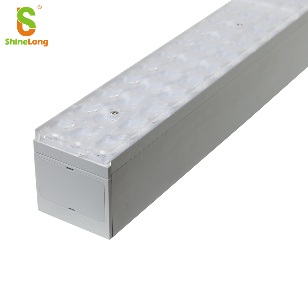 ShineLong Professional Manufacturer Trunking Aluminum Office Up-down Pendant Ceiling Lighting System Linkable Led Linear Light