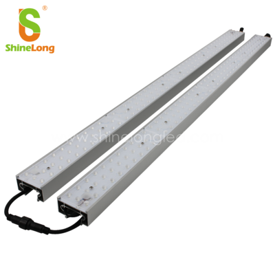 ShineLong Modern commercial led linear pendant office lighting linkable linear trunking system supermarket shop linear light