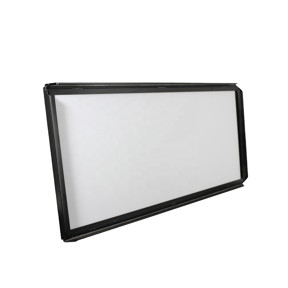 Shop lighting customize size easy 100lm/w changing advertising picture advertising LED Panel Light