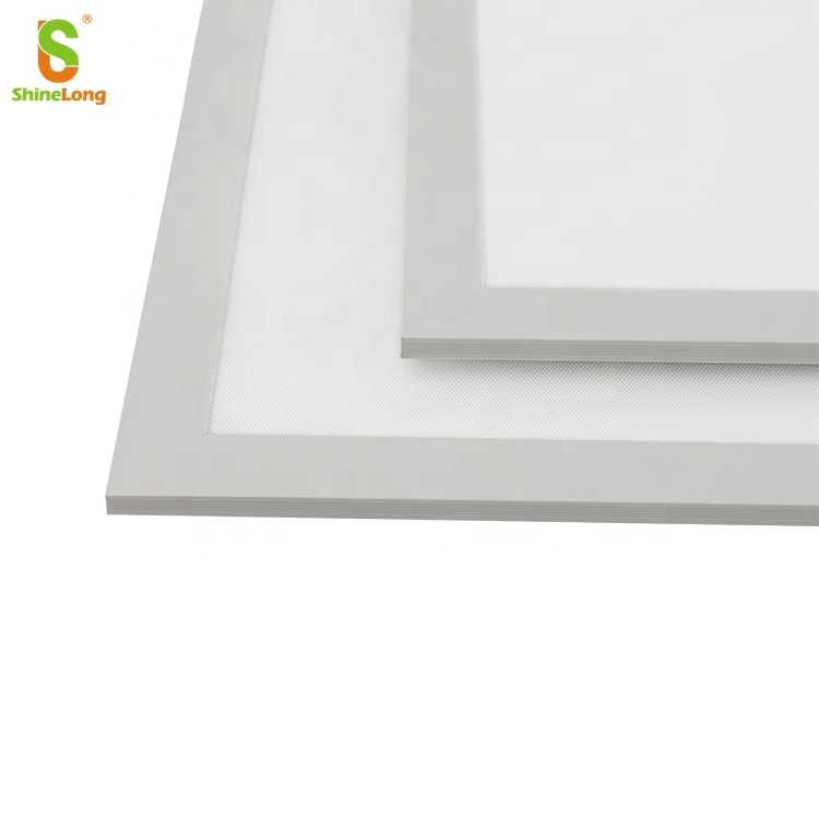 Ultra thin high quality 595*595 600*600mm led dimmable flat panel light mounted square flat led panel for office lighting