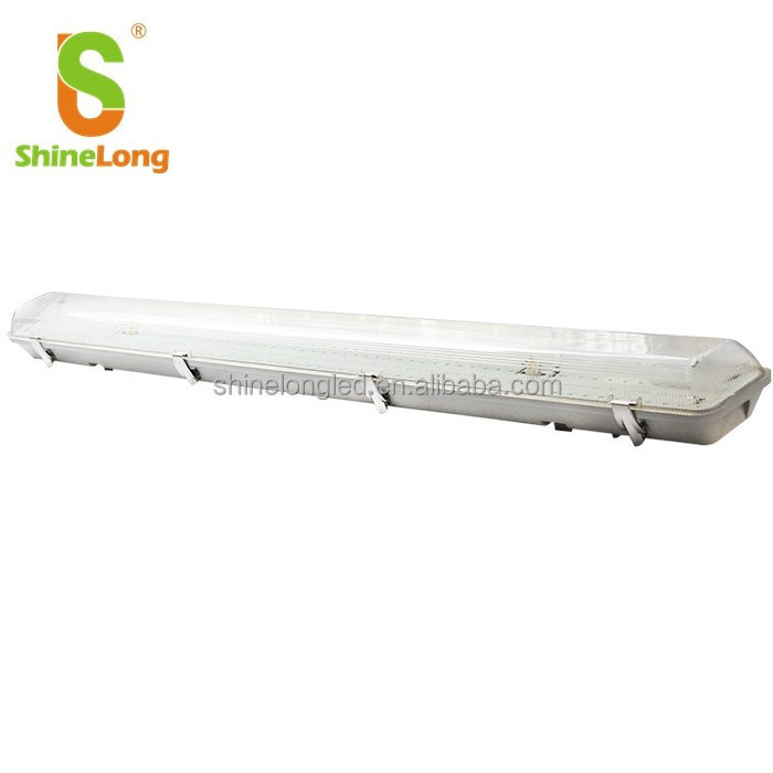 ShineLong 1200mm 40W Basement garage ip65 waterproof battery operated led rechargeable emergency light