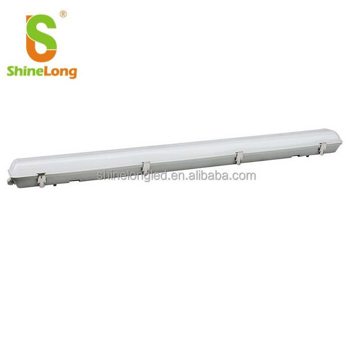 ShineLong 1200mm 40W Basement garage ip65 waterproof battery operated led rechargeable emergency light