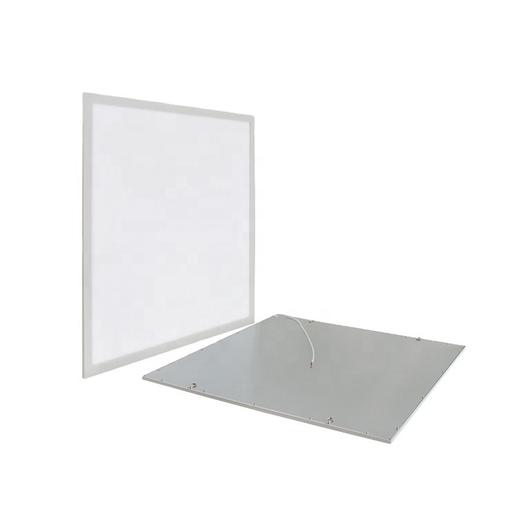 Ultra thin high quality 595*595 600*600mm led dimmable flat panel light mounted square flat led panel for office lighting