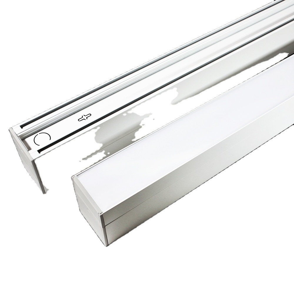 ShineLong LED Linear Light for EU  IP40 Waterproof 20W 30W 40W Light Down Non-dim ceiling grid linear led light