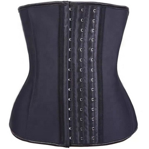 Top quality Ann Cherry 9 Steel bones LATEX Compression Slimming waist trainer Colombian fajas