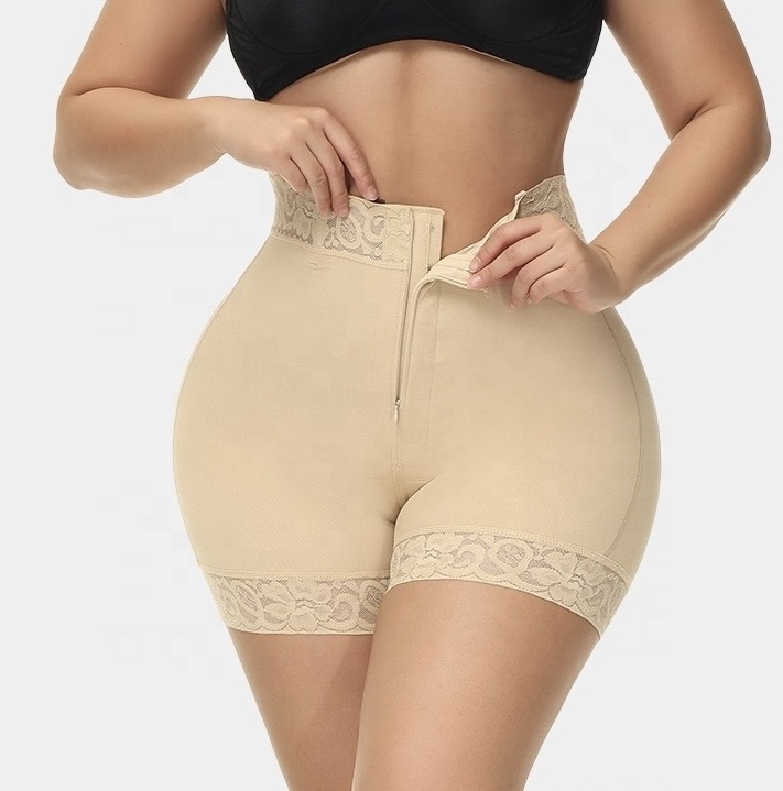 Wholesale Post Surgical Compression Tummy Tucker Butt Lifter Bbl Shorts Body Shaper Panties Fajas Colombianas Shapewear