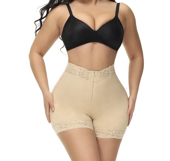 Wholesale Post Surgical Compression Tummy Tucker Butt Lifter Bbl Shorts Body Shaper Panties Fajas Colombianas Shapewear