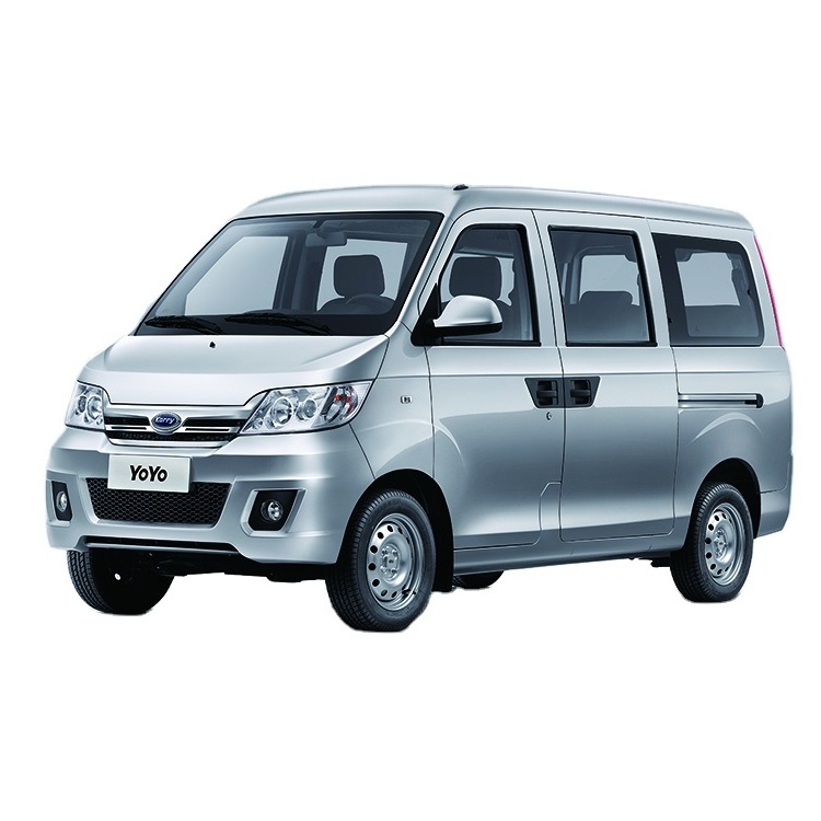 Hot sales Chinese mini vans CHERY YOYO 2WD 1.2L Gasoline Engine 7-11 Seats mini van mini bus