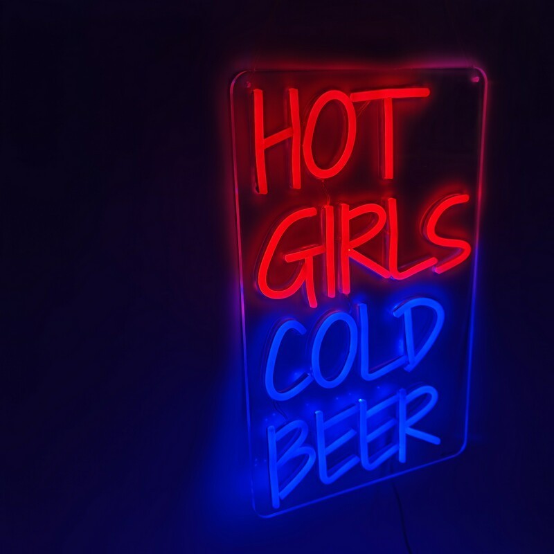 Drop Shipping Romantic Custom Made Hello Gorgeous Neon Signs for Bedroom