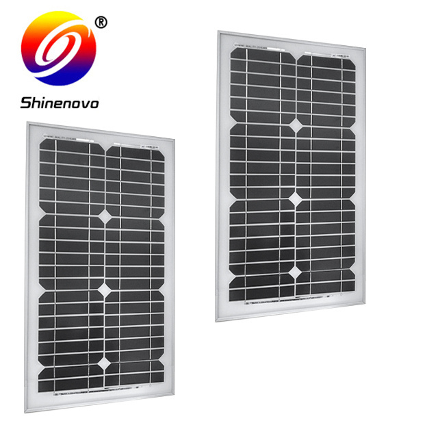 Photovoltaic Monocrystalline 30w Solar Panel