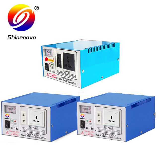 180W 12V DC 110V120V220V240V AC 50Hz 60Hz Africa Popular Modified Sine Wave Frequency Solar Power Inverter Charger