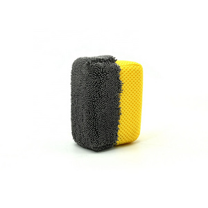 Microfiber Twist Car Detailing Tire Shine Applicator Sponges