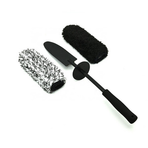 ShineOpen microfiber car wash removable washable cleaning brush cover mop kit