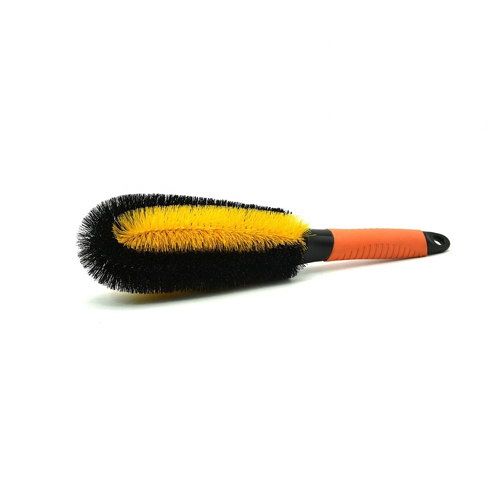 ShineOpen Short Handle Car Detailing Brush Car Wheel And Rim Cleaner Cleaning Wheel Brush