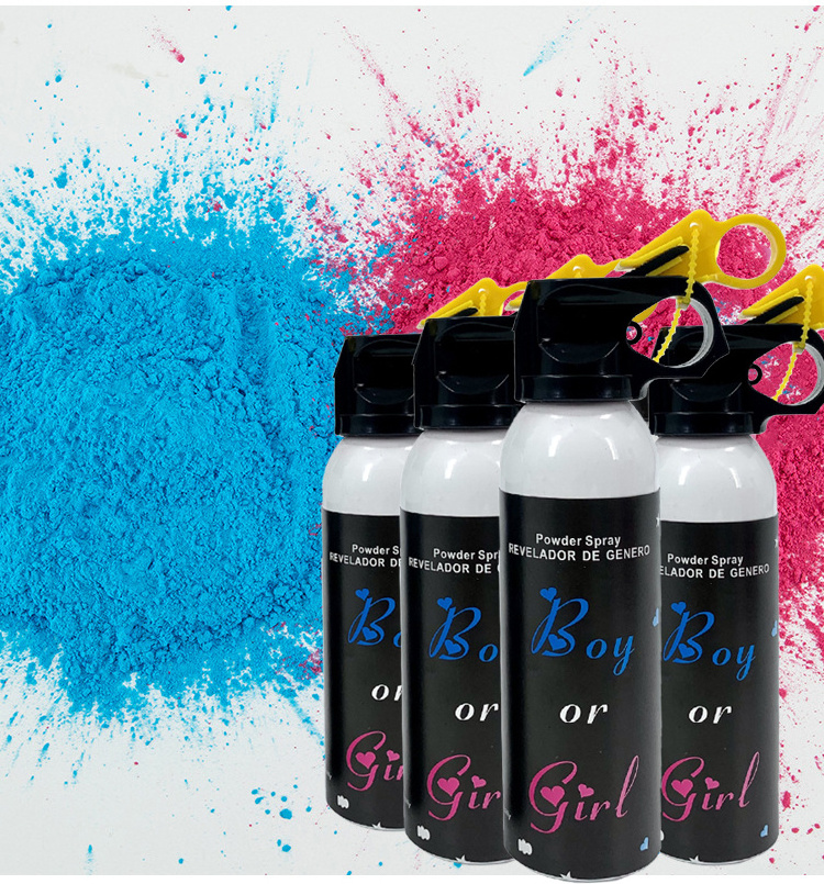 Gender Reveal supplies Smoke Cannon Powder Smoke Spray Gun Salute Fireworks party poppers