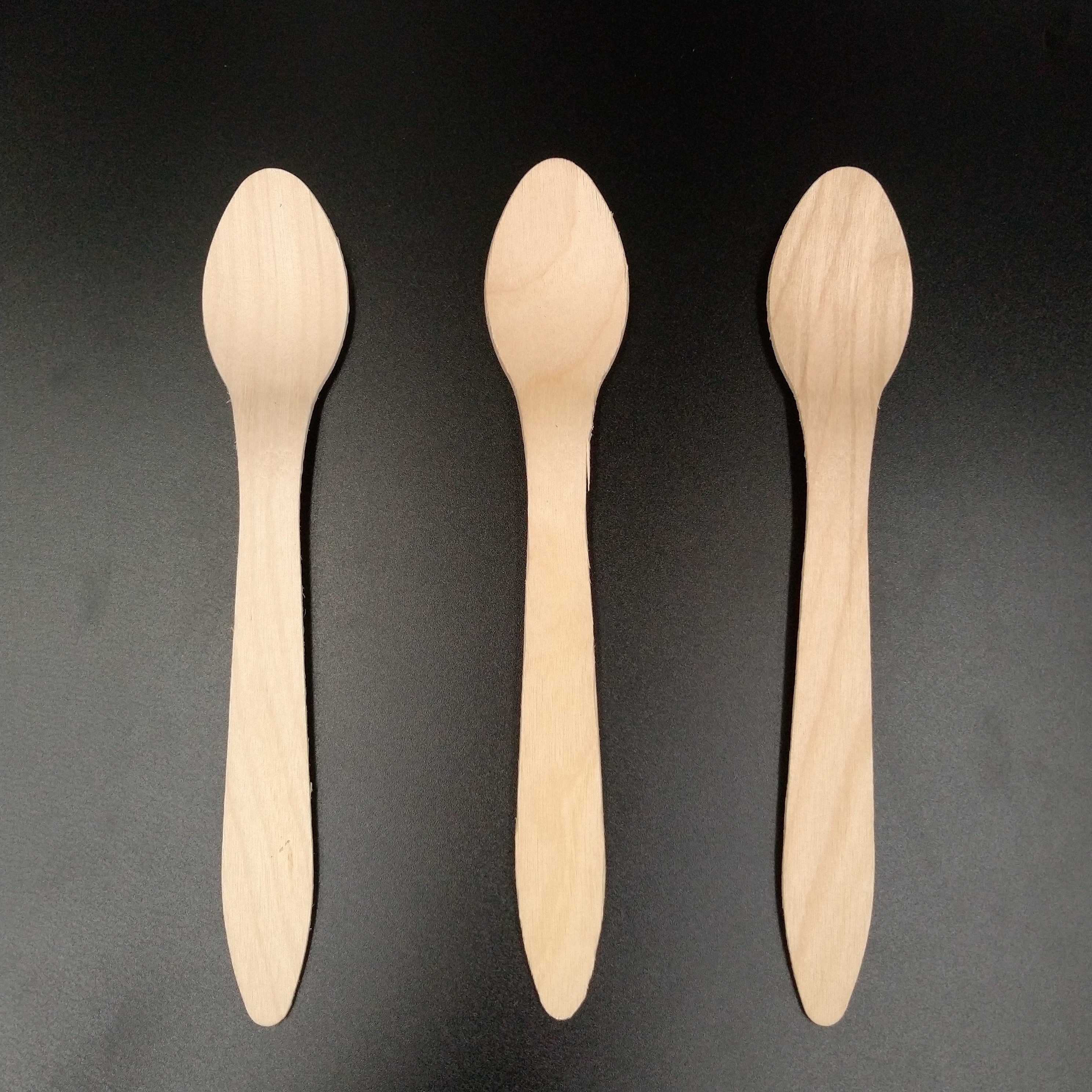 disposable wooden cutlery mini ice cream small spoon/knife/fork