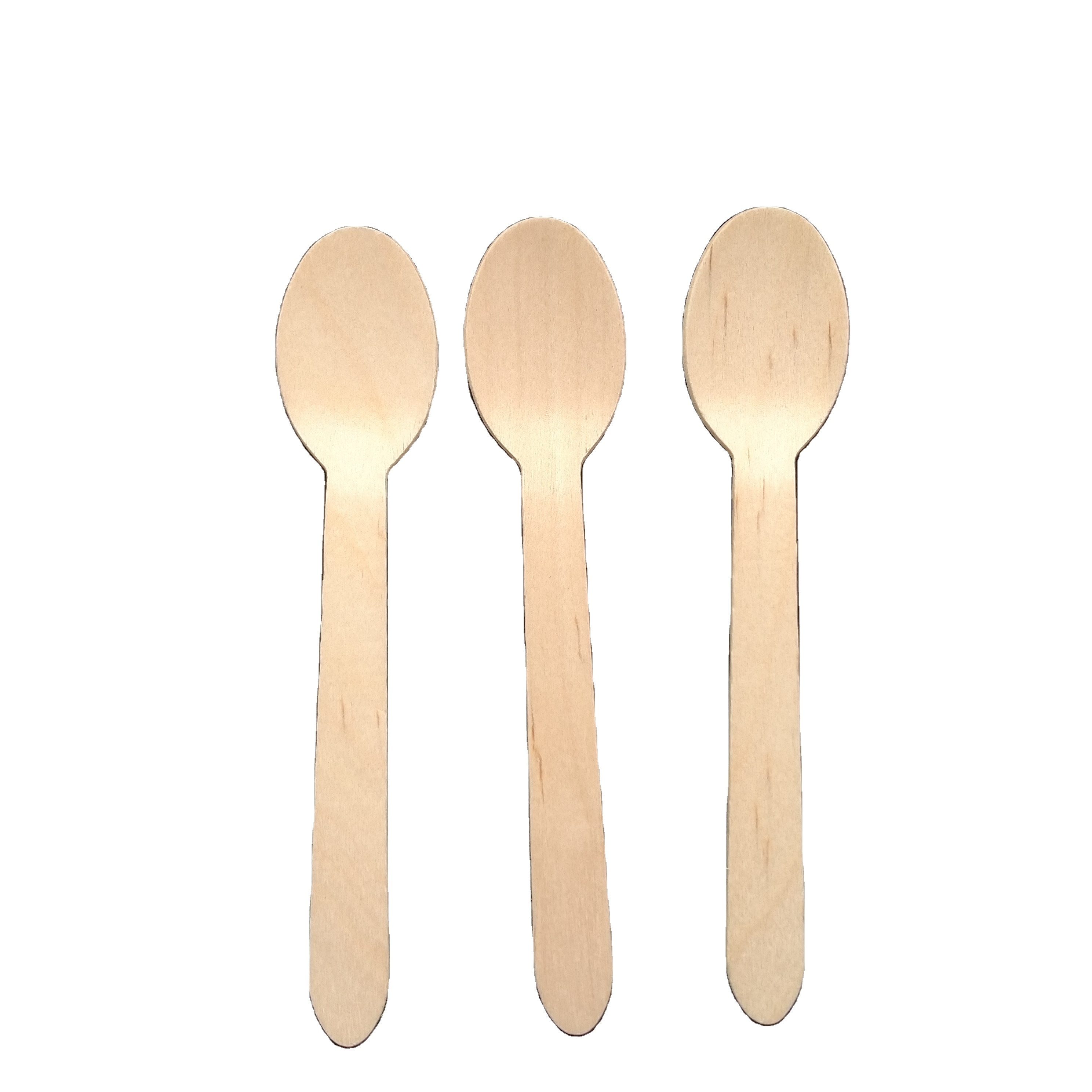 disposable wooden cutlery mini ice cream small spoon/knife/fork