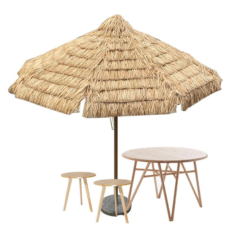 outdoor parasol Hawaii style patio umbrella bali parasol patio umbrella ningbo living table with umbrella