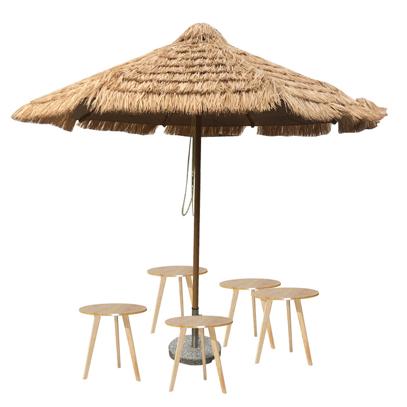 outdoor parasol Hawaii style patio umbrella bali parasol patio umbrella ningbo living table with umbrella