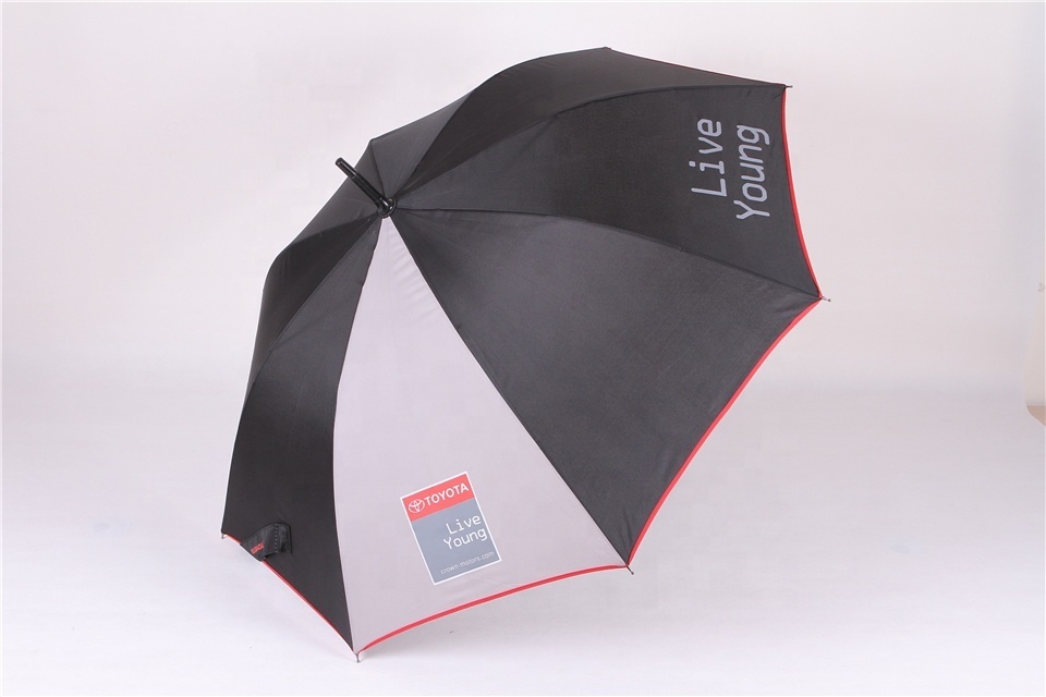 Windproof Hook Handle Straight Gofl Umbrella