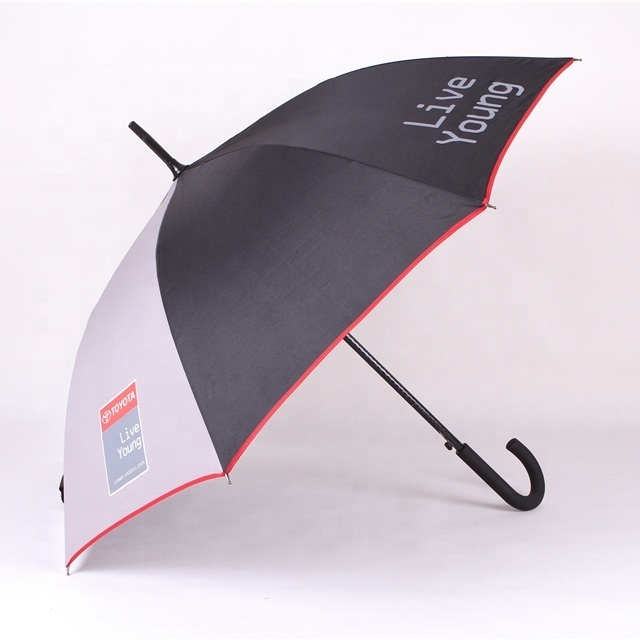 Windproof Hook Handle Straight Gofl Umbrella