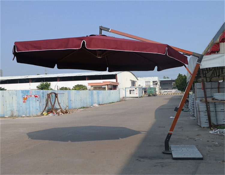 outdoor cantilever umbrella parasols for restaurants giant parasol patio with base