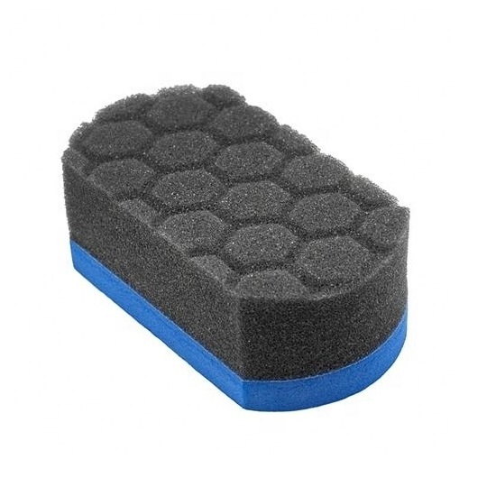 Stocked Waxing Buffing Tyre Applicator Pad Car Wash Sponge Hex Foam Applicator