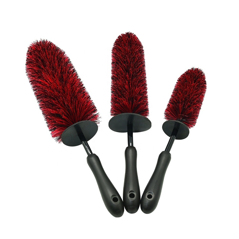 Car Wash Brush Kit Soft Fiber Detailing Products Cleaning for Cars Washer Care Rim Tire Wheel Barrel Tyre Cleaning Brush