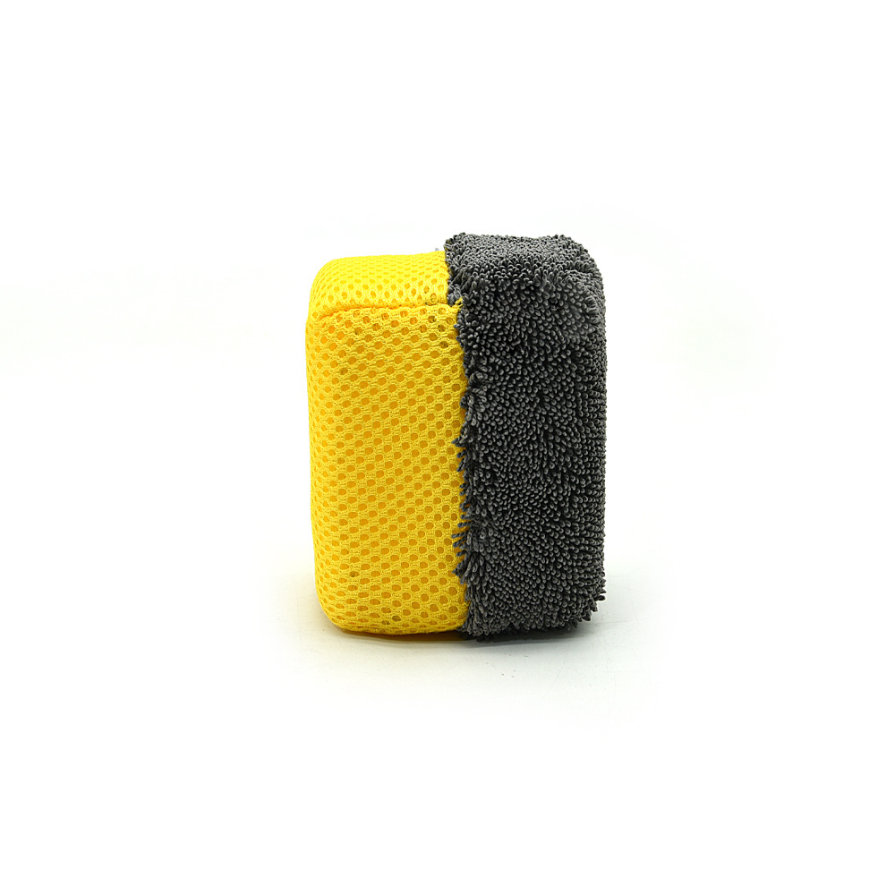 Microfiber Twist Car Detailing Tire Shine Applicator Sponges Microfiber Tire Saver Dressing Applicator