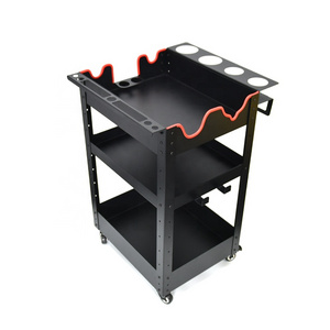 Premium Rolling Detailing Cart Detailing Trolley For Car Care & Cleaning