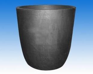 Graphite crucible for aluminium melting with long service life