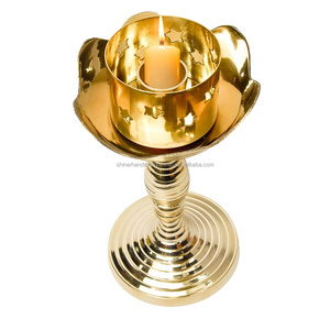 Taper Candle Holder for Brass Vintage Candlesticks Candle Holder Candelabra for Fireplace Party Dining Wedding Housewarming Gift