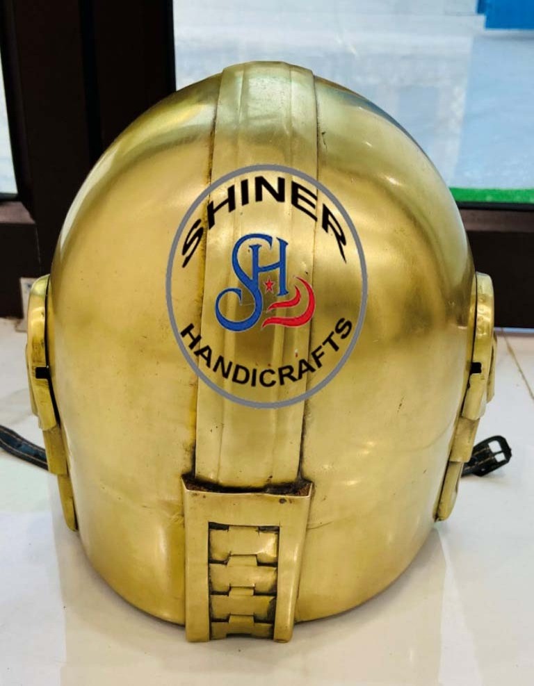 Top Quality Armor Helmet Mandalorian Helmet Antique Brass Costume Medieval Roman Centurion Helmet  Manufacturer