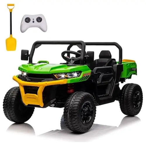 12V 24V Battery Electric Dump Truck Ride on Car 2-Seater with Remote Control